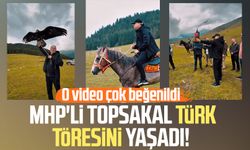 MHP'li İlyas Topsakal Türk töresini yaşadı! O video çok beğenildi