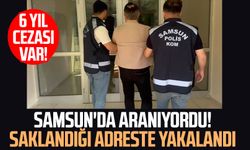 Samsun'da aranıyordu! Saklandığı adreste yakalandı