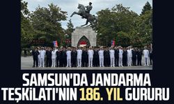 Samsun'da Jandarma Teşkilatı'nın 186. yıl gururu