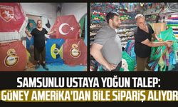 Samsunlu usta Mustafa Ersayın'a yoğun talep: Güney Amerika'dan bile sipariş alıyor