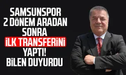 Samsunspor ilk transferini yaptı! Veysel Bilen duyurdu
