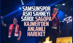 Samsunspor aşkı sahneyi sardı: Sagopa Kajmer’den anlamlı hareket