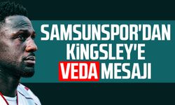 Samsunspor'dan Kingsley Schindler'e veda mesajı