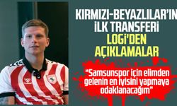 Samsunspor'un ilk transferi Logi Tomasson'dan açıklamalar