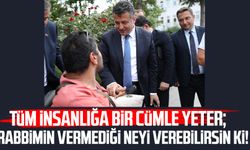 Samsun'da yürek ısıtan diyalog