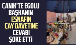 Canik'te egolu başkan İbrahim Sandıkçı'nın esnafın çay davetine cevabı şoke etti