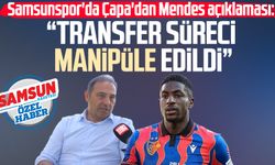 Samsunspor'da Fuat Çapa'dan Mendes açıklaması: "Transfer süreci manipüle edildi"
