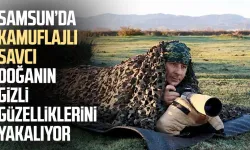 Samsun'da Cumhuriyet Savcısı Vedat Soğukpınar doğanın gizli güzelliklerini yakalıyor