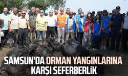 Samsun’da orman yangınlarına karşı temizlik seferberliği!