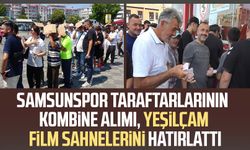 Samsun'da film gibi anlar! Gişede para sayma krizi