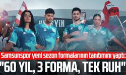 Samsunspor yeni sezon formalarının tanıtımını yaptı: "60 yıl, 3 forma, tek ruh"