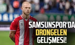 Samsunspor'da van Drongelen gelişmesi! Sözleşme uzatıldı