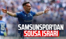 Samsunspor'dan Afonso Sousa ısrarı