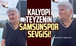 Kalyopi teyzenin Samsunspor sevgisi!
