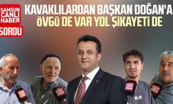 Kavaklılardan SBB Başkanı Halit Doğan'a övgü de var yol şikayeti de