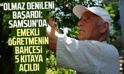 “Olmaz” denileni başardı: Samsun'da Hakkı Albayrak'ın bahçesi 5 kıtaya açıldı