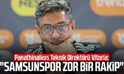 Panathinaikos Teknik Direktörü Rui Vitoria: "Samsunspor zor bir rakip"