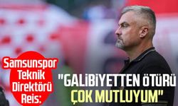 Samsunspor Teknik Direktörü Thomas Reis: "Galibiyetten ötürü çok mutluyum"