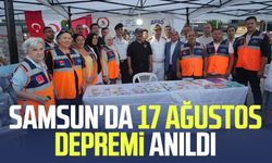 Samsun'da 17 Ağustos depremi anıldı