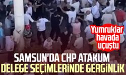 Samsun'da CHP Atakum delege seçimlerinde gerginlik!