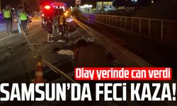 Samsun'da ölümlü kaza! Türkan Karasu hayatını kaybetti