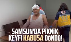 Samsun'da piknik keyfi kabusa döndü!