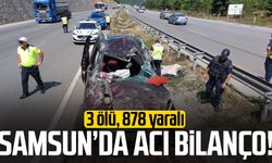 Samsun'da Temmuz ayında acı bilanço: 3 ölü, 878 yaralı