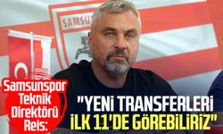 Samsunspor Teknik Direktörü Thomas Reis: "Yeni transferleri ilk 11'de görebiliriz"