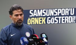 Çaykur Rizespor Teknik Direktörü İlhan Palut Samsunspor'u örnek gösterdi