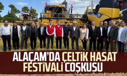 Alaçam’da Çeltik Hasat Festivali coşkusu