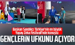 Başkan İbrahim Sandıkçı Türkiye'nin en büyük Yapay Zeka Festivali'nde konuştu