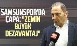 Samsunspor'da Fuat Çapa: "Zemin büyük dezavantaj"