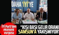 İYİ Parti'den ekonomi vurgusu: "Kişi başı gelir oranı Samsun'a yakışmıyor"