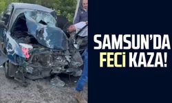 Samsun Çarşamba'da feci kaza! 5 yaralı