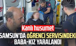 Samsun'da öğrenci servisine silahlı saldırı!