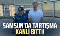 Samsun’da tartışma kanlı bitti: Burnunu kırdı!