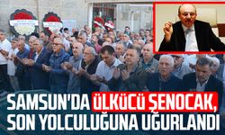 Samsun'da ülkücü Erdem Şenocak, son yolculuğuna uğurlandı