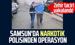 Samsun'da narkotik polisinden operasyon: Zehir taciri yakalandı!