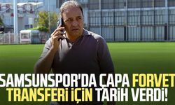 Samsunspor'da Fuat Çapa forvet transferi için tarih verdi!