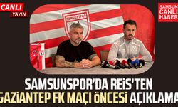 Samsunspor'da Thomas Reis'ten Gaziantep FK maçı öncesi açıklamalar