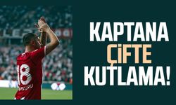 Samsunspor'un kaptanı Zeki Yavru'ya çifte kutlama!