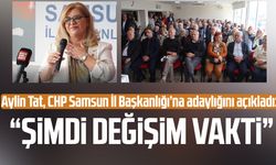 Aylin Tat, CHP Samsun İl Başkanlığı’na adaylığını açıkladı: "Şimdi değişim vakti"