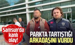 Samsun'da kanlı olay! Parkta tartıştığı arkadaşını vurdu