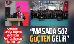 Savunma Sanayii Başkan Yardımcısı Prof. Dr. Hakan Karataş Samsun'da