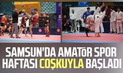 Samsun'da Amatör Spor Haftası coşkuyla başladı