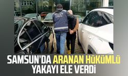 Samsun’da aranan hükümlü yakayı ele verdi