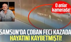 Samsun'da çoban Ali Şener kazada hayatını kaybetmişti: O anlar kamerada!