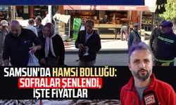 Samsun'da hamsi bolluğu: Sofralar şenlendi, işte fiyatlar
