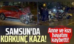 Samsun'da korkunç kaza! Nurhan ve Güllü Özer hayatını kaybetti