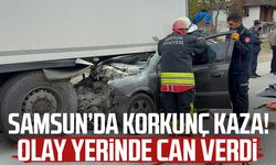 Samsun'da ölümlü kaza: Sercan Saraç olay yerinde hayatını kaybetti